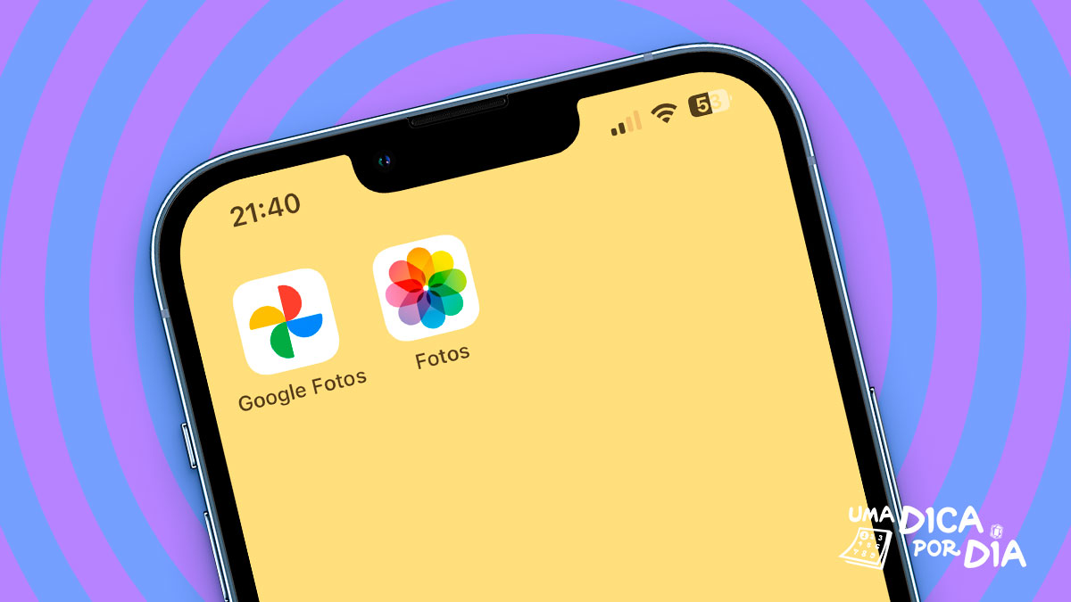 como organizar fotos no celular