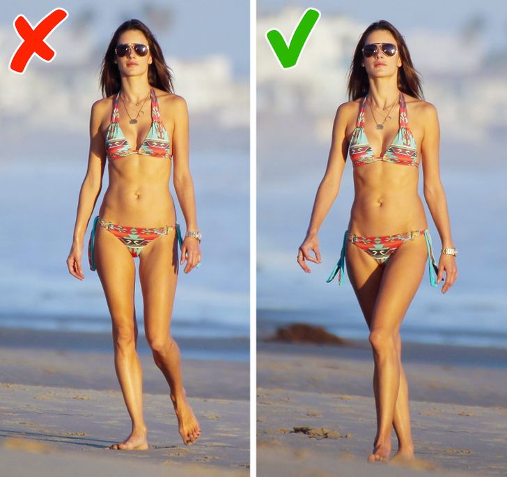 Como Parecer Mais Magra Na Praia