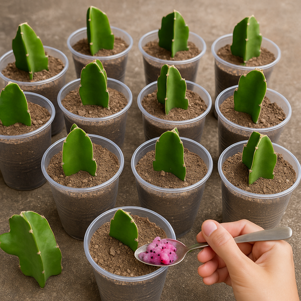 ideias de vasos para plantar pitaya