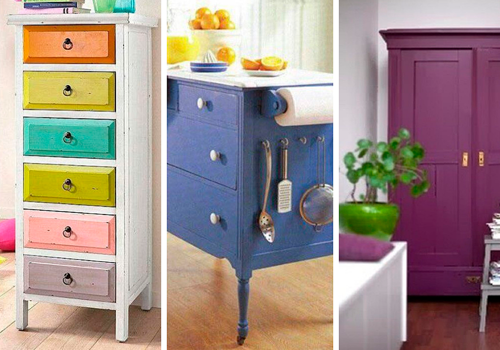 como renovar móveis antigos de madeira