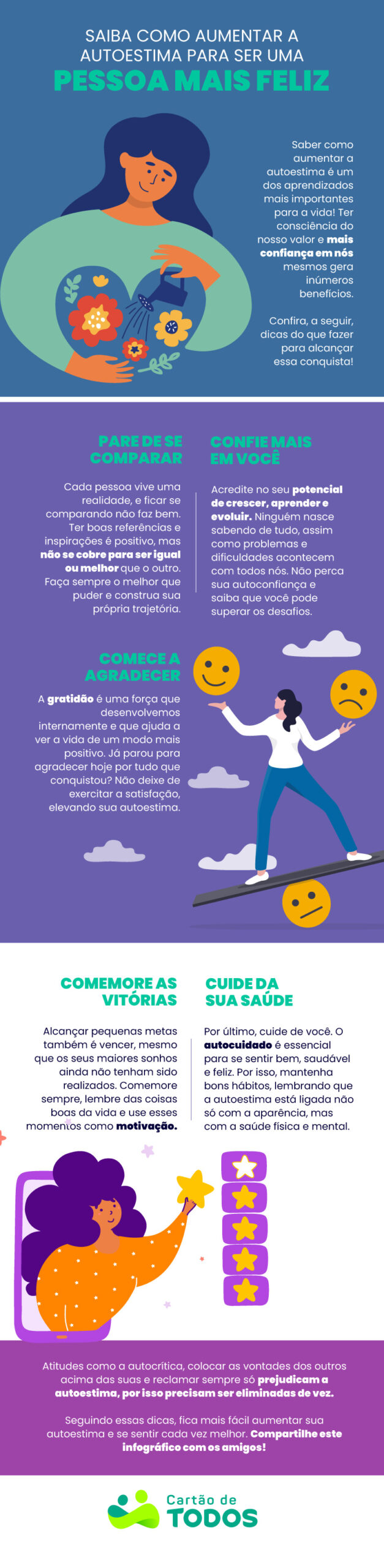 erros comuns que destroem a autoestima