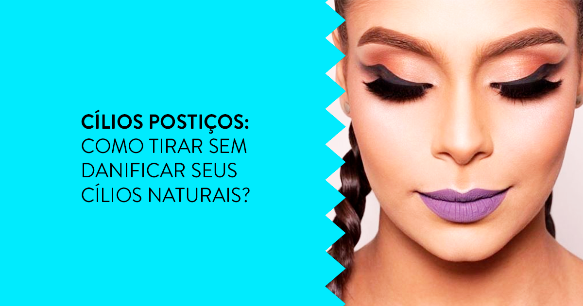 cuidados pós-remoção de cílios