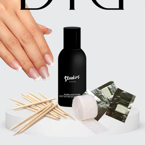 método seguro para remover unha de gel