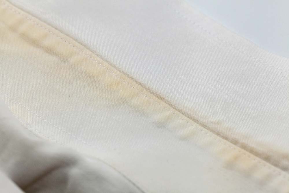 tratamento caseiro para amarelado em tecidos