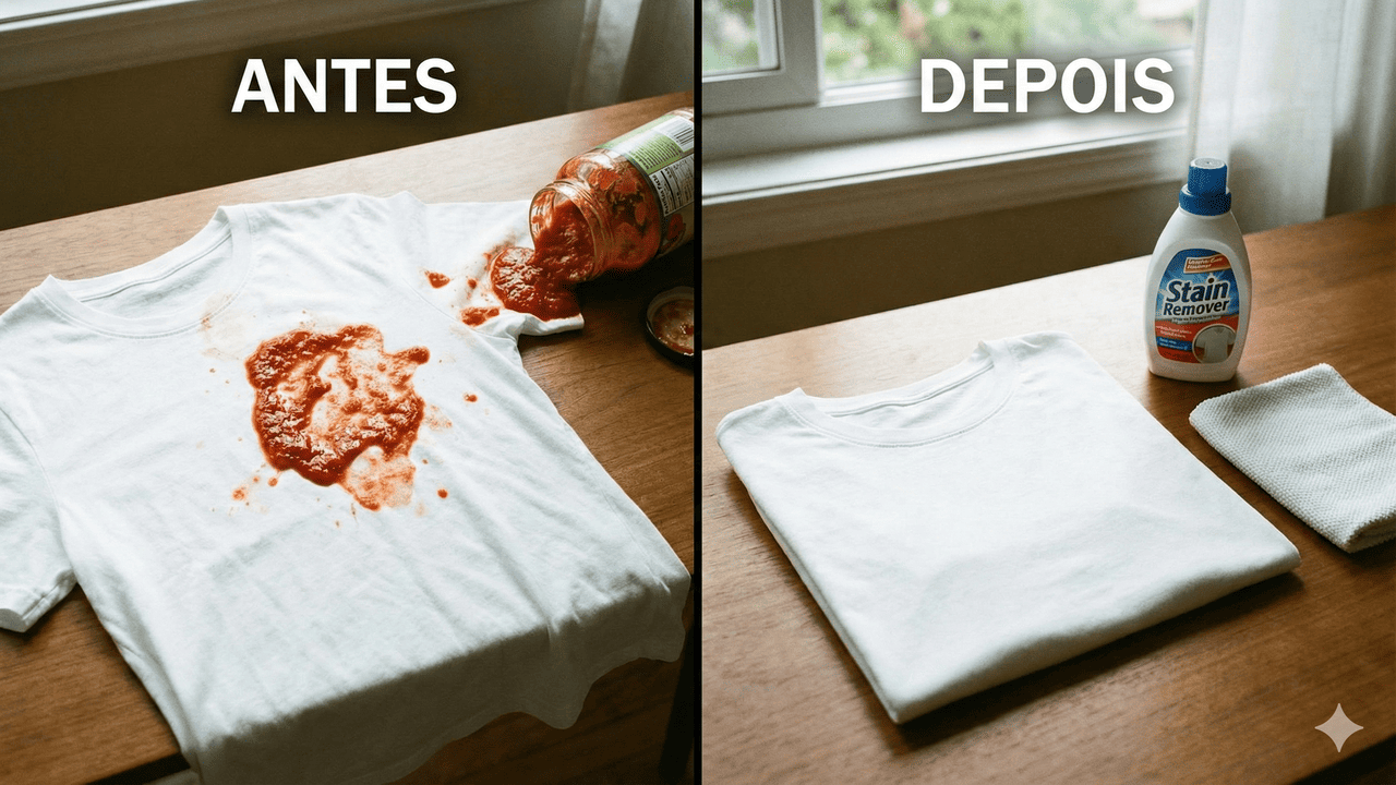 Água Fria vs. Água Quente: O Que Usar para Manchas de Molho de Tomate?