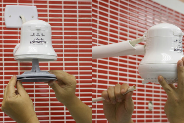 instalação de chuveiro elétrico residencial