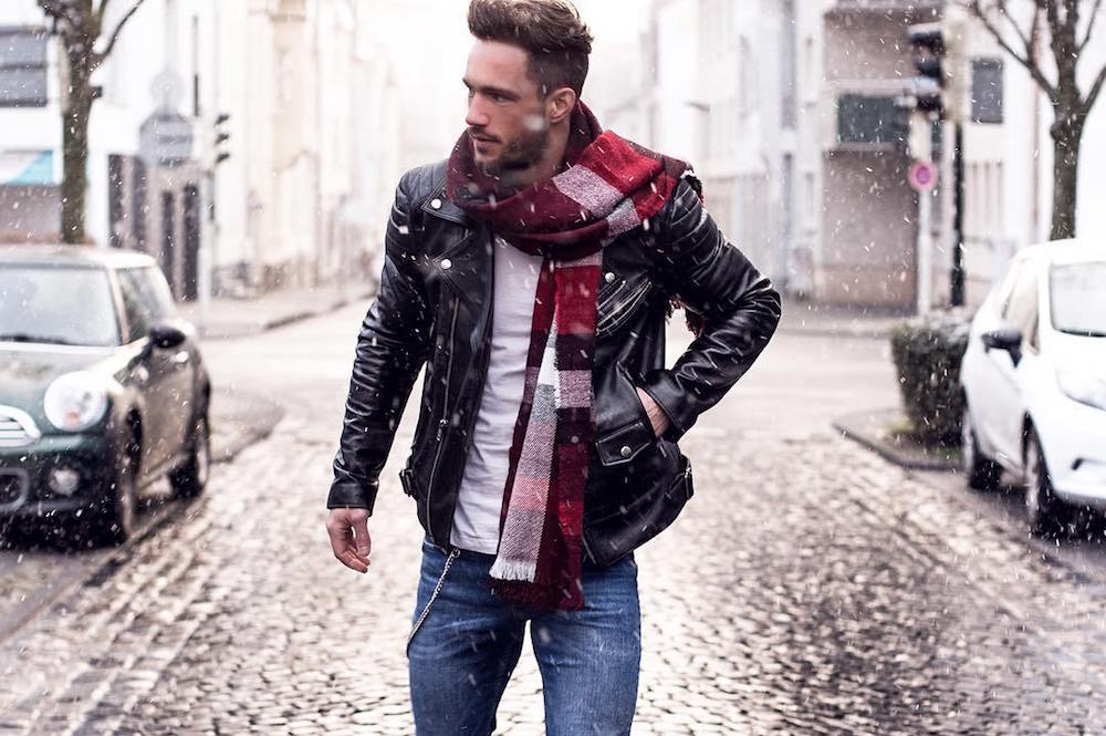 tipos de nós de cachecol masculino