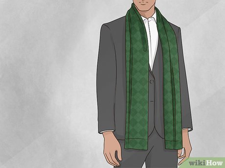 cachecol masculino com blazer