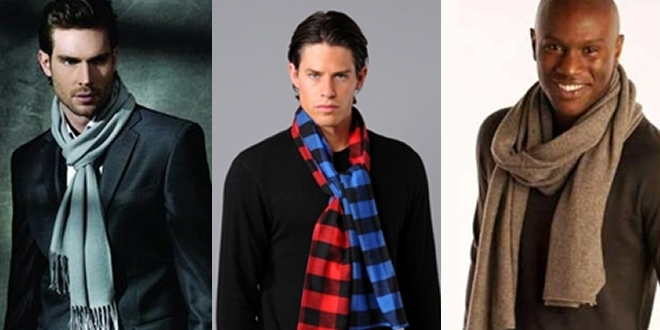 cores de cachecol masculino