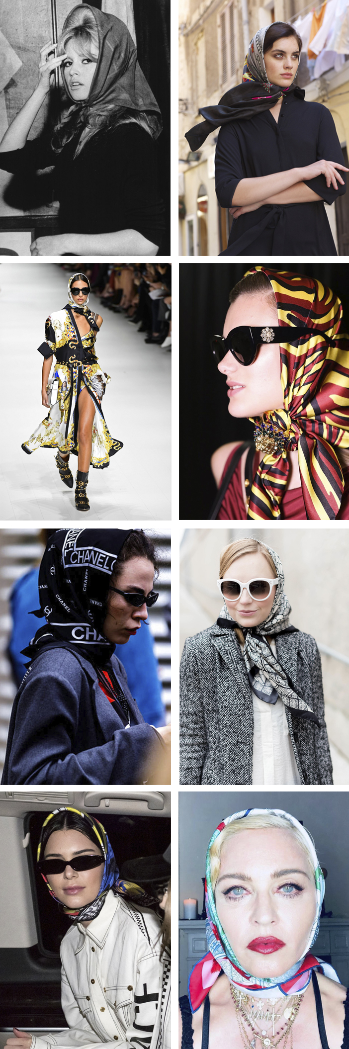 Lenços para Cabelos Curtos: 5 Amarrações Modernas e Fáceis