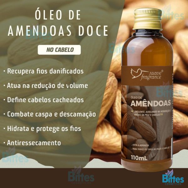 5 Formas de Usar Óleo de Amêndoas para Cabelos Incríveis
Como o Óleo de Amêndoas Transforma Seus Fios
Guia Completo: Benefícios e Aplicações do Óleo de Amêndoas Capilar
Cabelos Saudáveis: O Poder do Óleo de Amêndoas
Rotina Capilar com Óleo de Amêndoas: Dicas e Truques