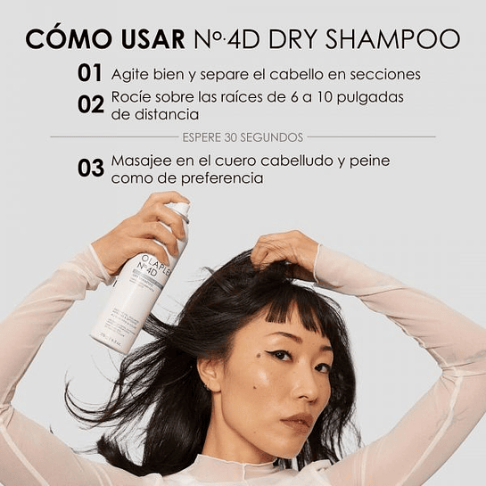 melhor forma de aplicar shampoo a seco