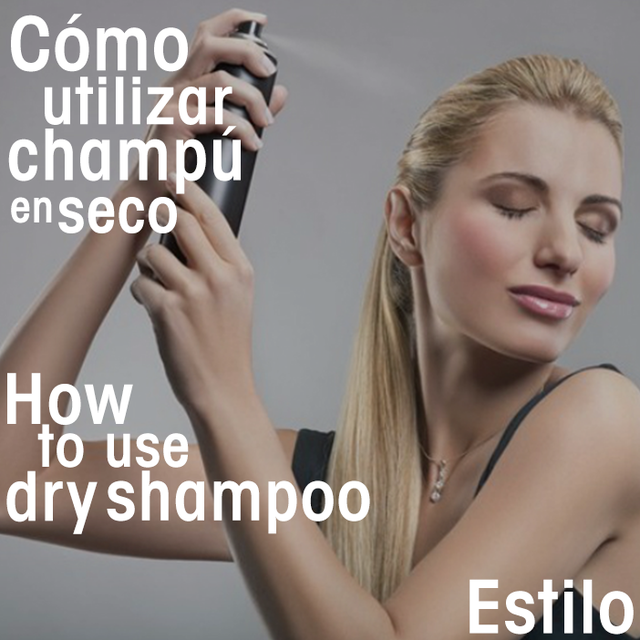 como usar shampoo seco sem deixar branco