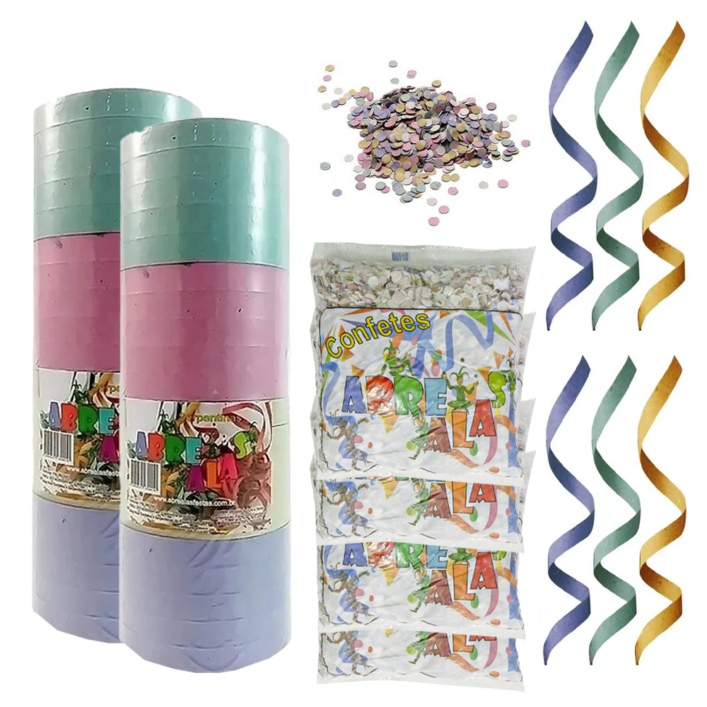 ideias criativas para usar confetes carnaval