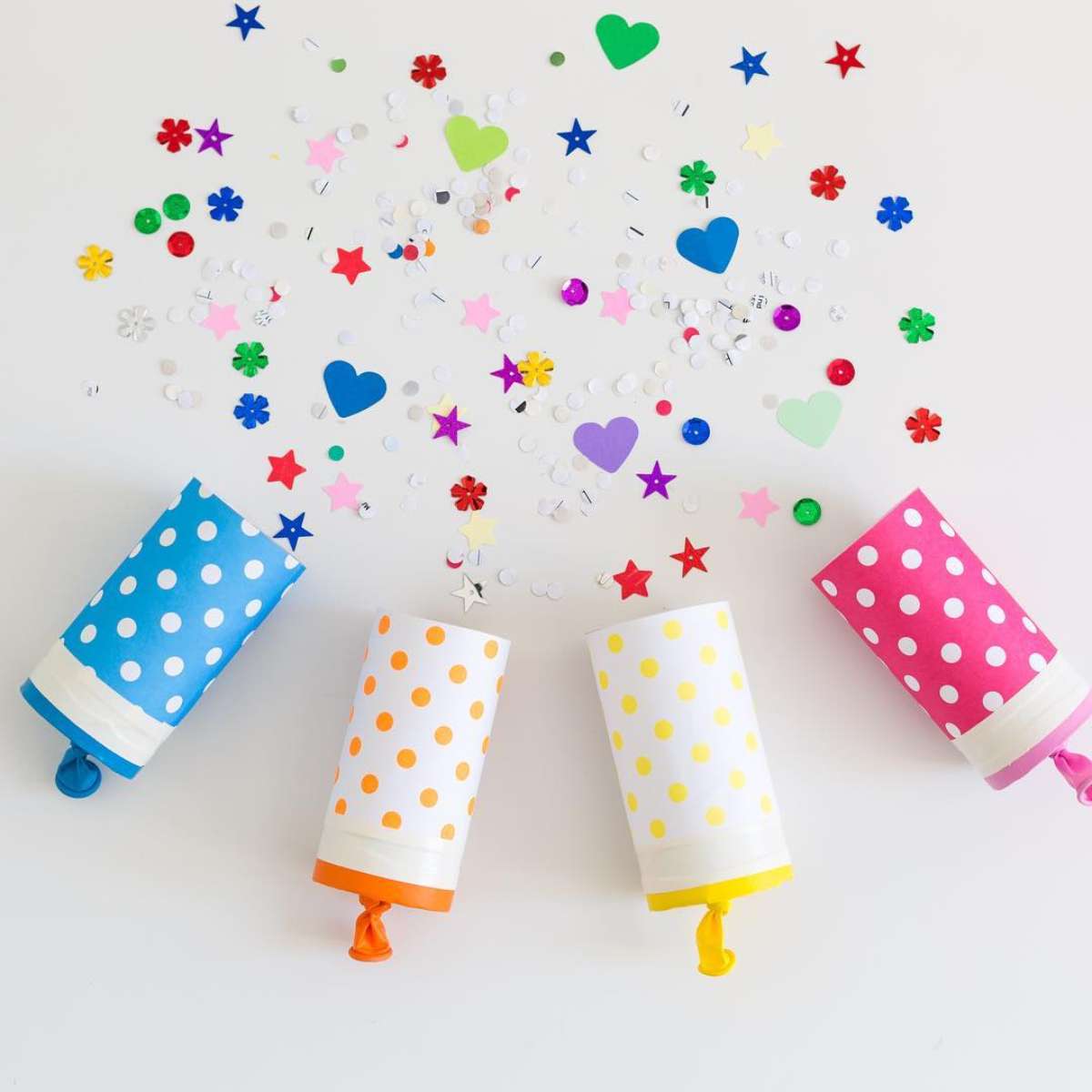 ideias criativas para usar confetes carnaval