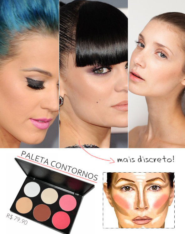 técnica de luz e sombra maquiagem