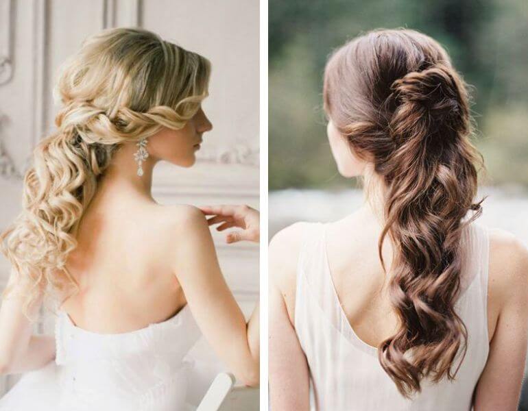 custo penteado noiva coque alto rabo cavalo