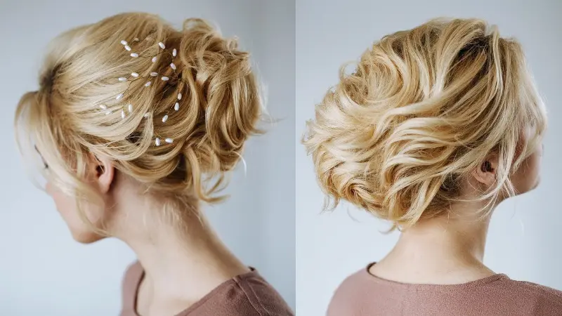 como fazer coque em cabelo curto