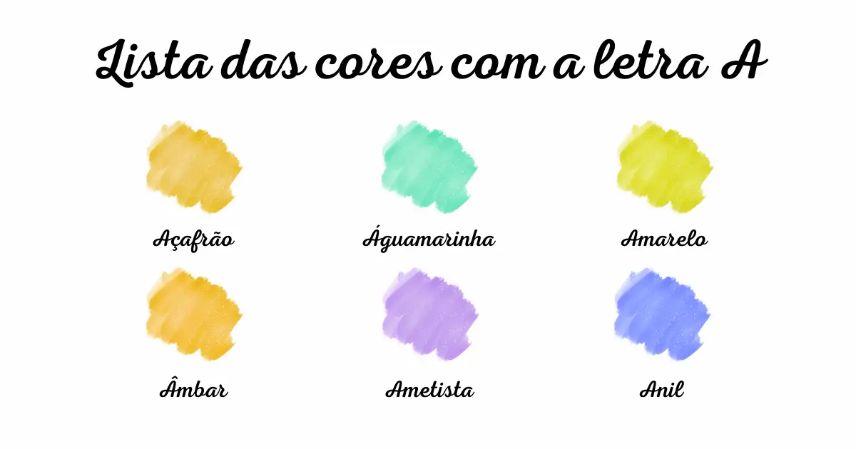 cores com B