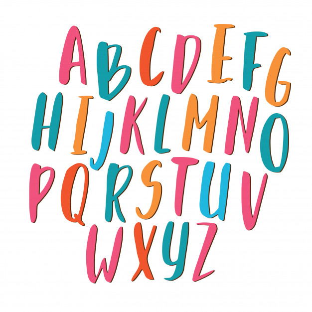 cores para a letra E