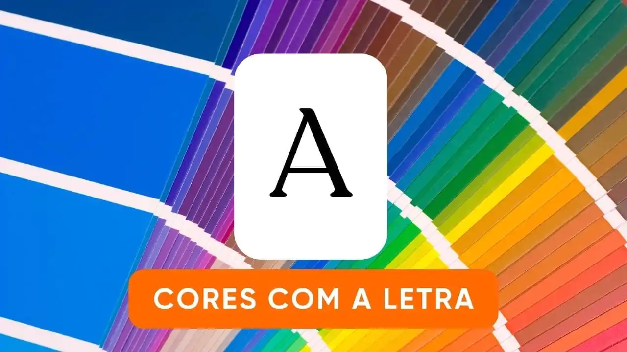 cores para a letra E