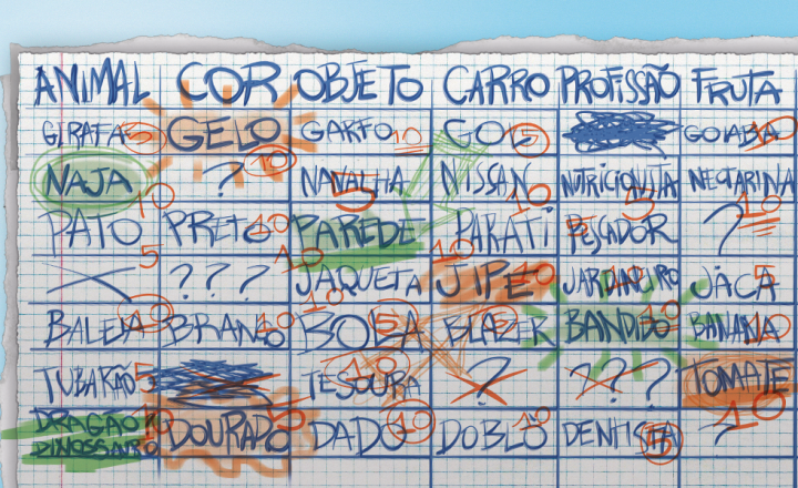 cor com a letra g stop