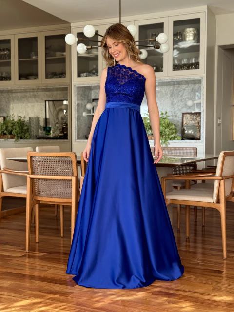 azul royal em alfaiataria
