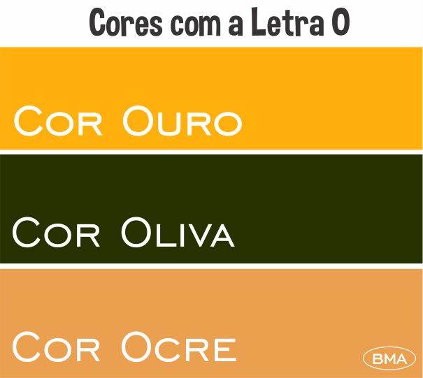 cores com d significado