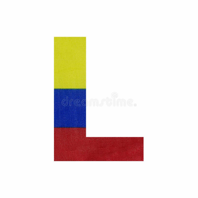 cores com a letra L para Stop