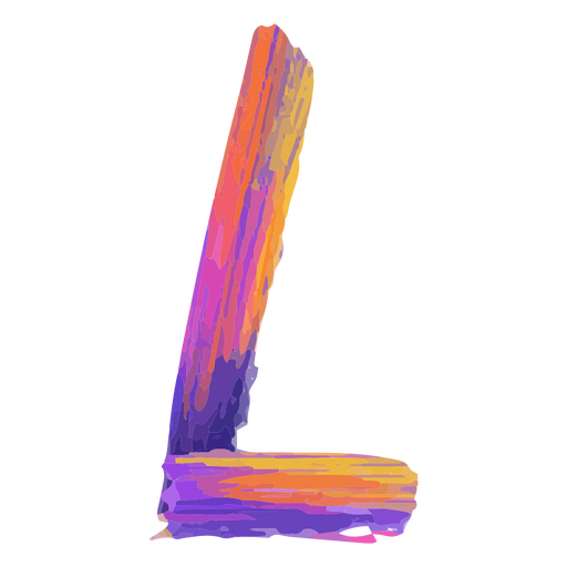 paleta de cores com L