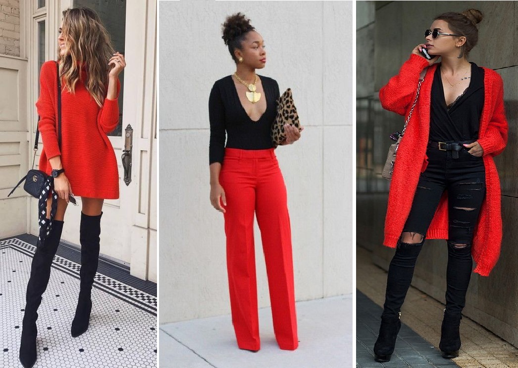 Cores Que Combinam Com Preto E Vermelho