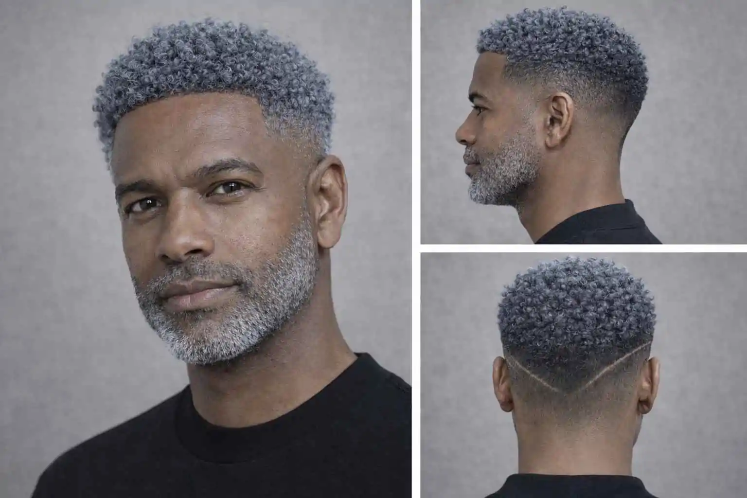 ideias de corte americano baixo cabelo crespo masculino