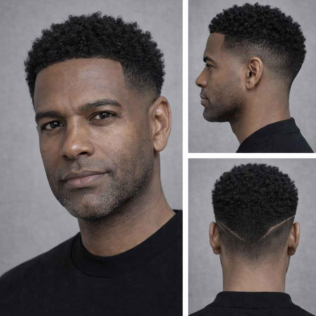 preço corte americano cabelo crespo