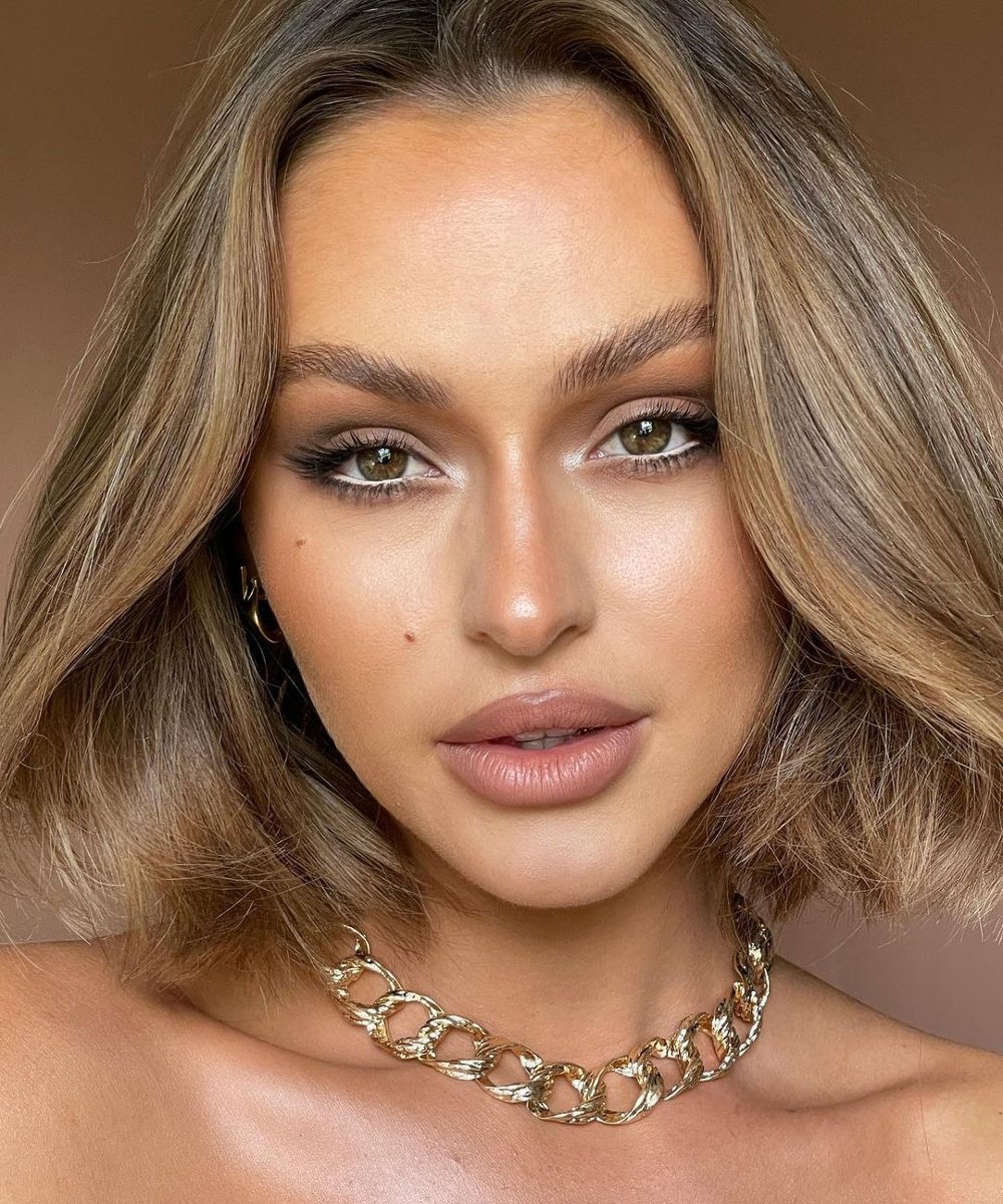 corte blunt cut cabelo liso fino volume