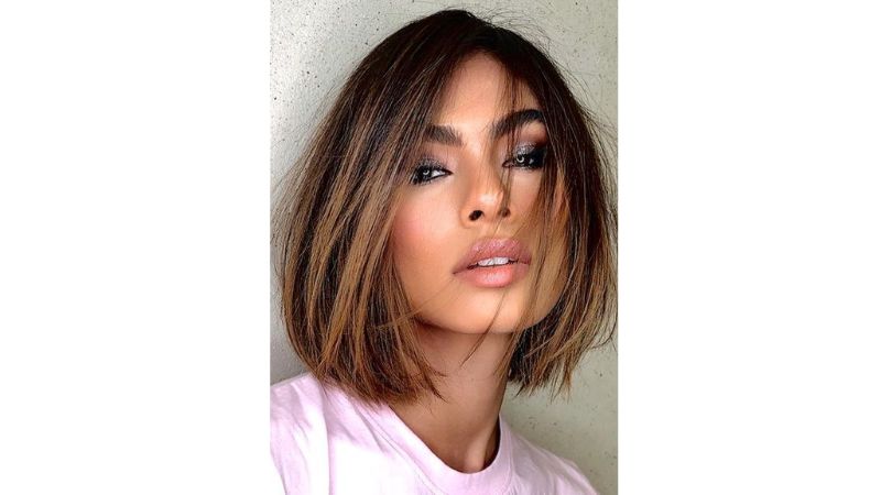 melhores blunt cuts para cabelo liso fino