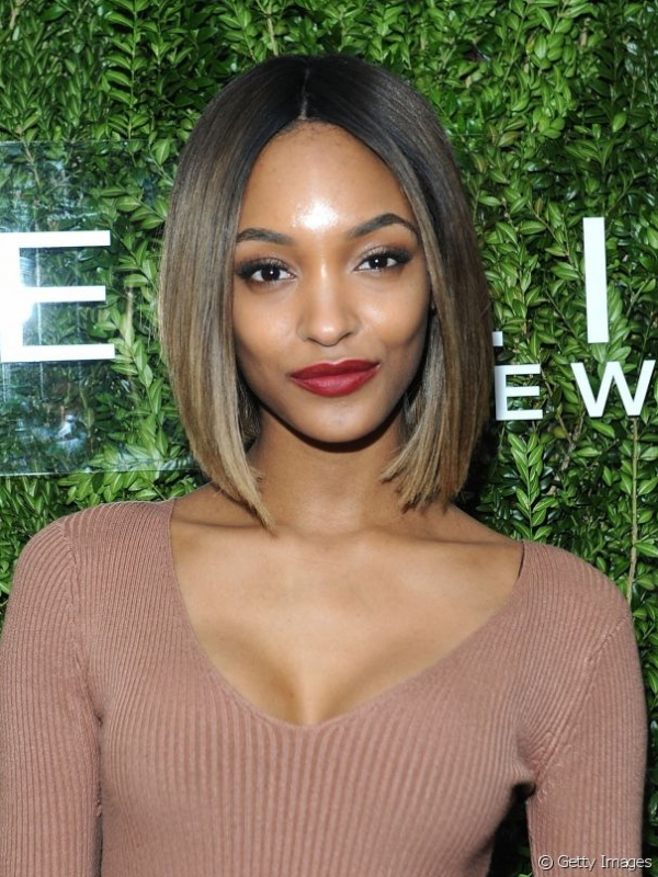 corte blunt cut para rosto oval