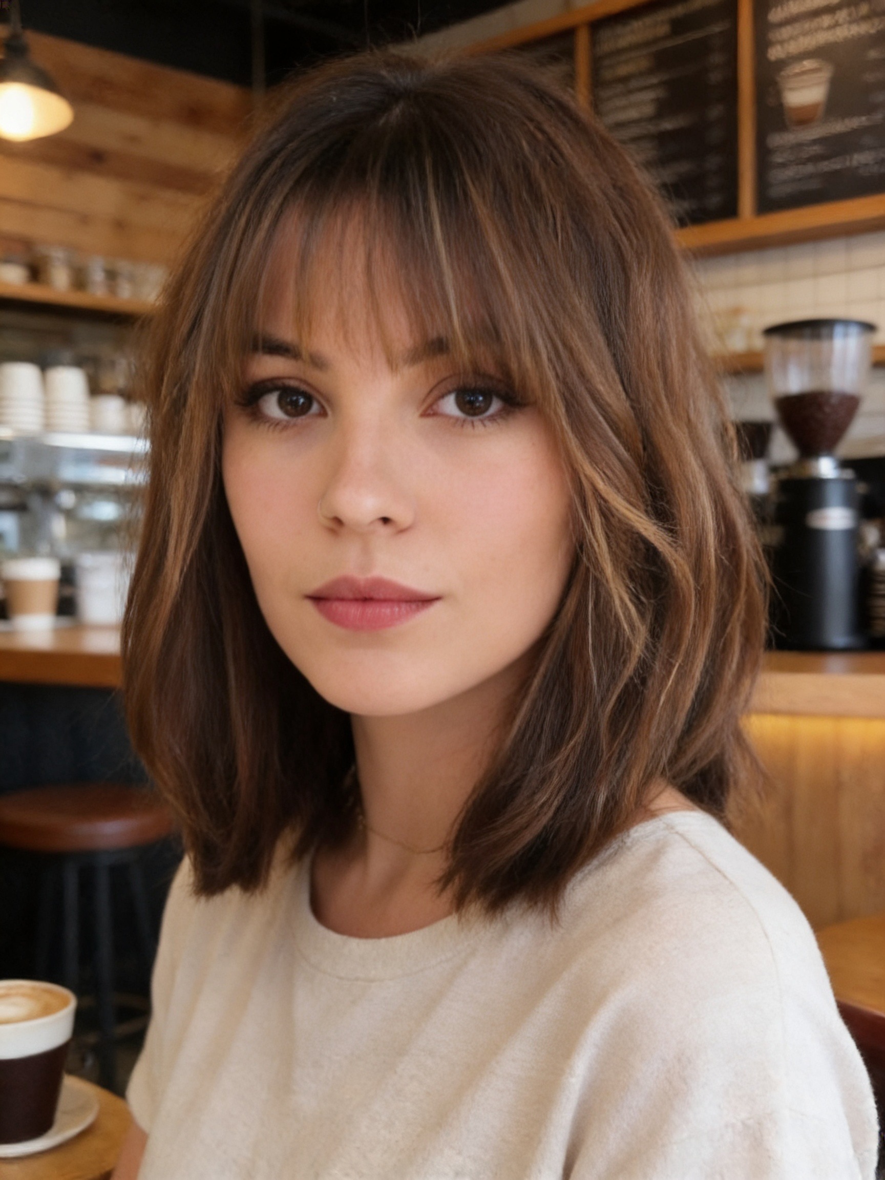 erros ao fazer blunt cut em rosto oval