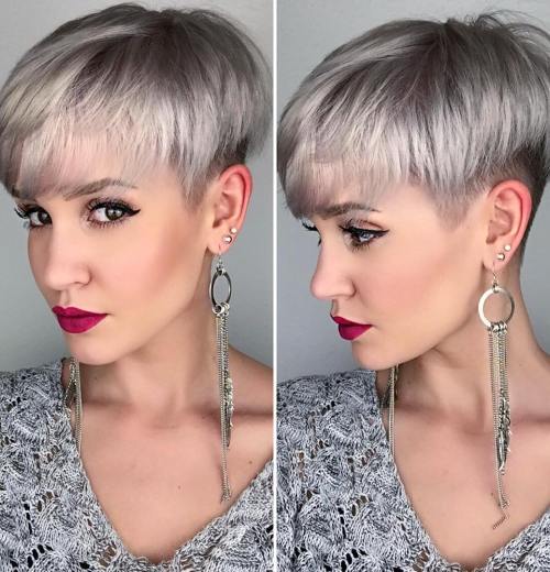 corte pixie cabelo fino