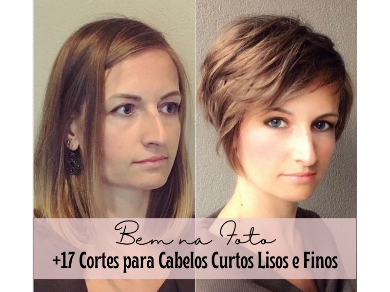 blunt bob cabelo fino