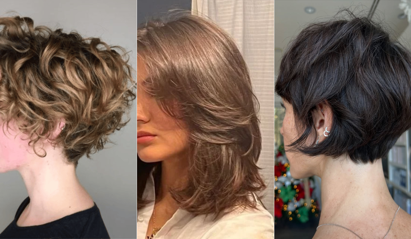 corte curto para afinar cabelo