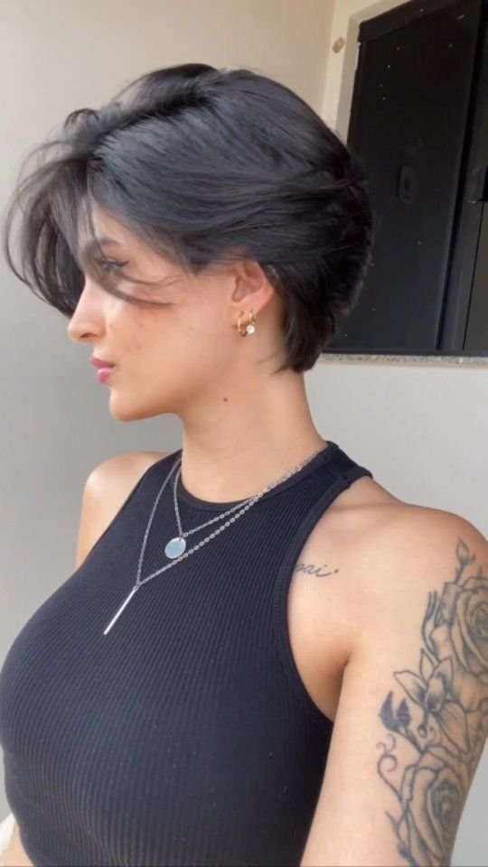 estilos corte cabelo fino liso