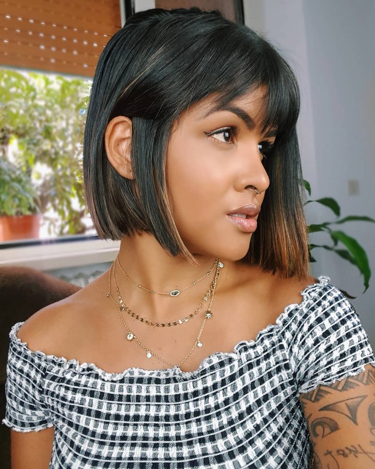 corte chanel para rosto quadrado
