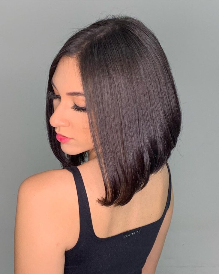 corte chanel para rosto quadrado