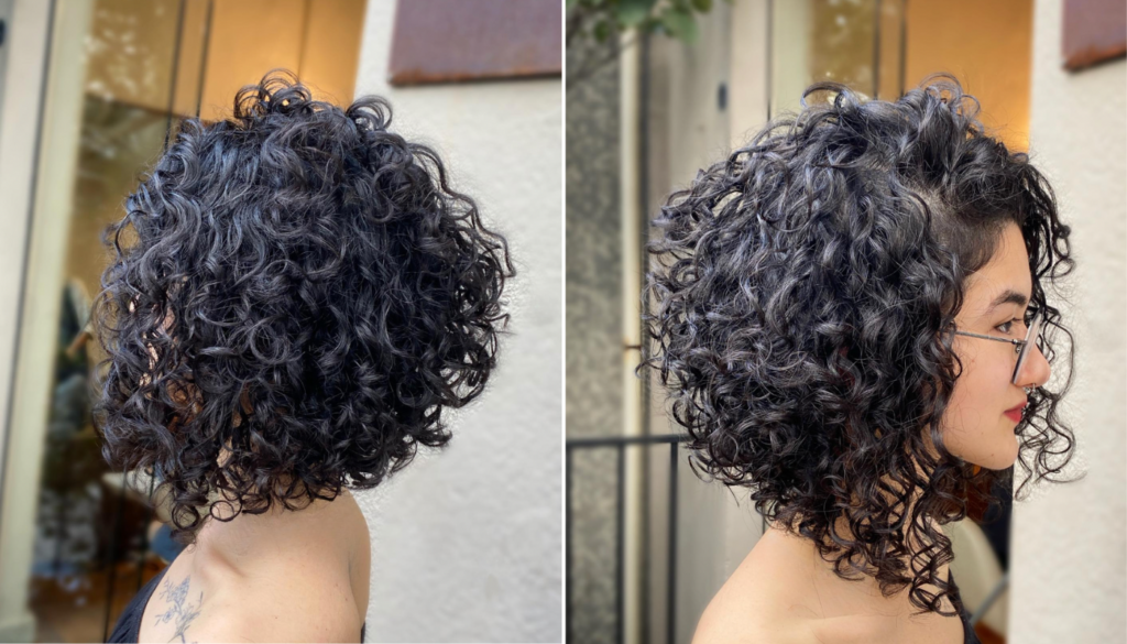 penteados para cabelo cacheado curto