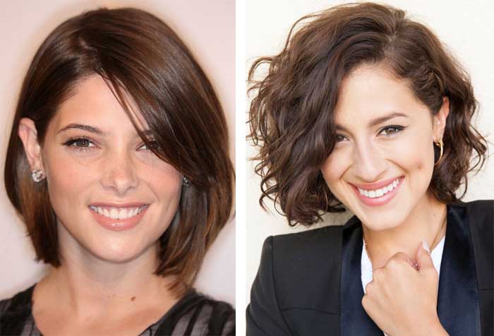 french bob com franja reta