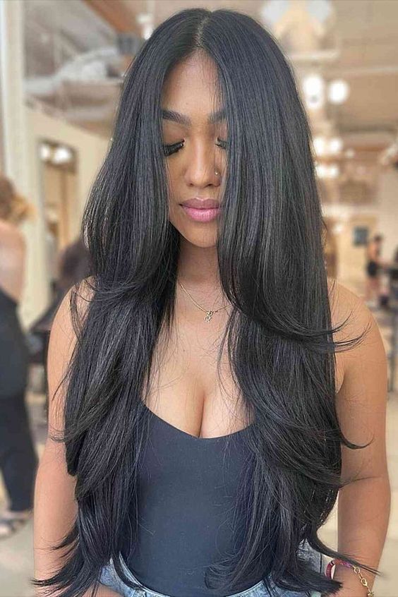 corte em camadas para cabelo fino