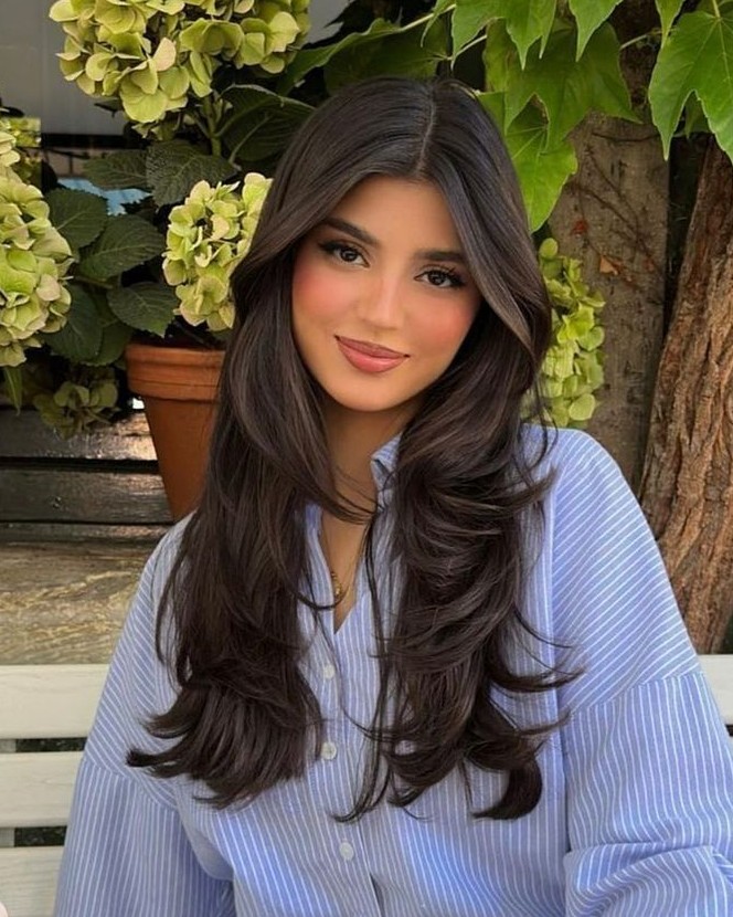 corte em camadas para cabelo cacheado