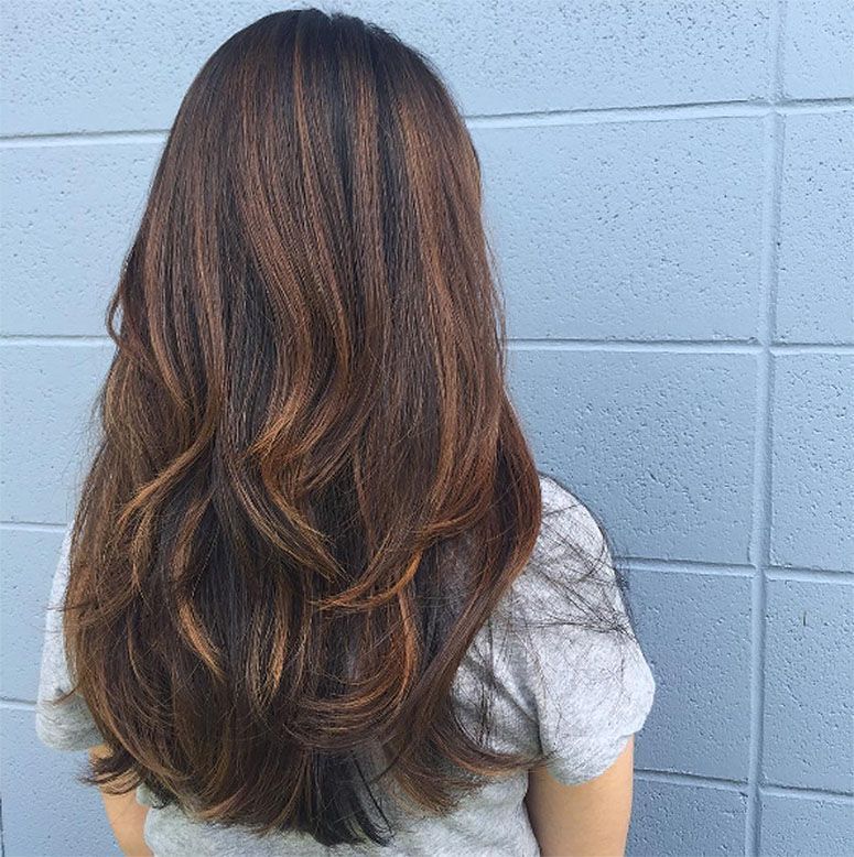 corte em camadas longo