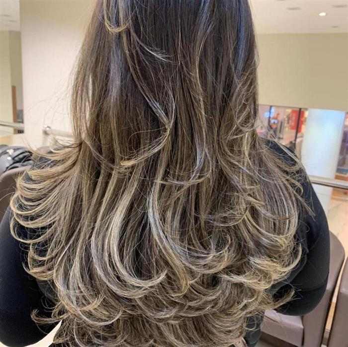 corte em camadas médio