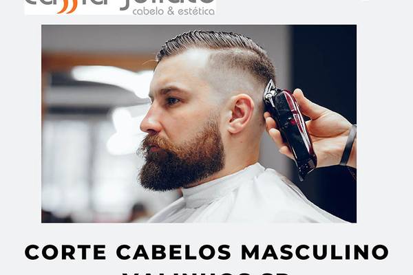 ideias corte em v masculino